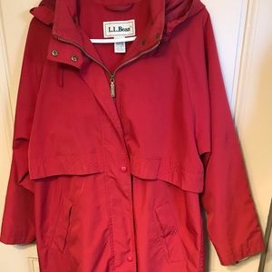 LL BEAN full length raincoat